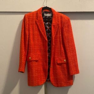 Zara tweed blazer